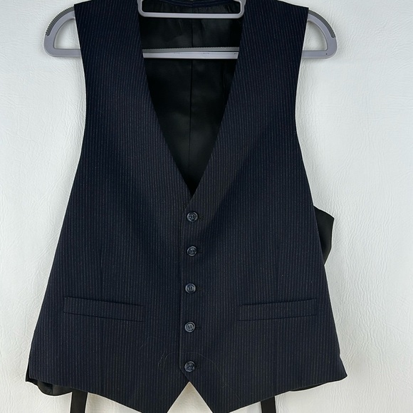 Pin Stripe Waistcoat Vest - Picture 1 of 6